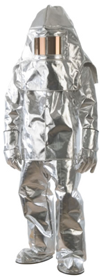 Silver Aluminized Fire Proximity Suit