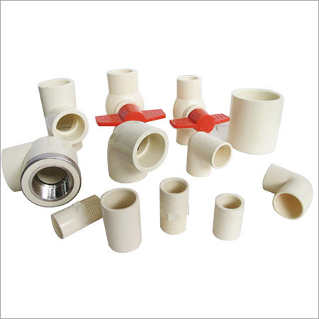 CPVC Fittings - CPVC Material, Various Sizes, White Color, 150 psi Pressure Rating | Easy to Install, Lightweight, Anti-Corrosive, High Durability