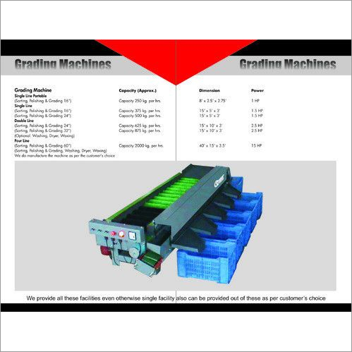 Apple Grading Machine - Stainless Steel, 1200 x 1200 x 1200 mm | 2000 kg/hr Capacity, 1.5 kW Power, 220V Voltage, 1 Year Warranty