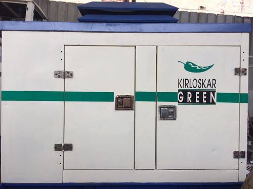 White Diesel Generator