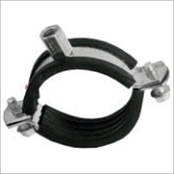Rubber Lined Pipe Clamps - Sizes 10-100 mm, Height 3m | Easy To Close, Durable Fit, Unique Hinged Design, Anti-Abrasive, Sturdy Finish