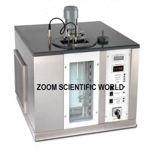 Visco Meter Bath - Stainless Steel, 0 to 80°C Range, Heavy Duty Stirrer with Digital Control, Accommodates 4 Viscometers, White Finish