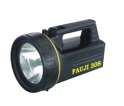 LED Searchlight - 210mm x 140mm x 120mm , High-Performance Plastic Body, 5W Power Output, Aesthetic Design Features