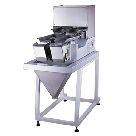 2 Head Linear Weigher - 50x47x120 cm, Silver | Automatic, HMI Control System, High Effectiveness, Long Life