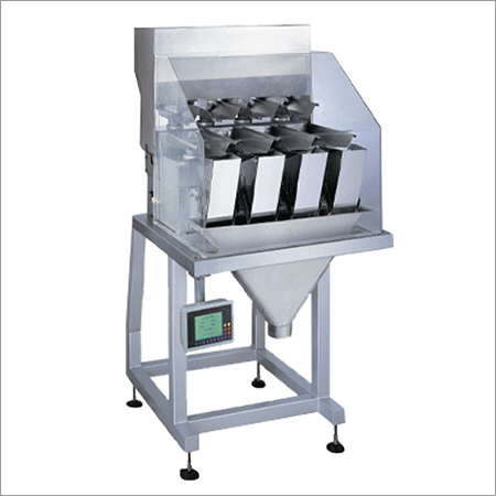 Automatic 4 Head Linear Weighing Machine