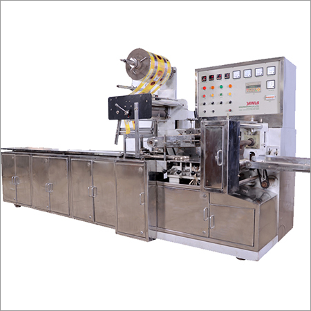 Horizontal Flow Wrap Machine - Stainless Steel, 180x60x60 Inches | Automatic, High Performance, Easy to Maintain, 80 Pouches Per Minute, PID Temperature Control