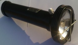 Black Flame Proof Torch