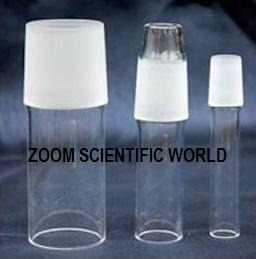 Standard Joints Cone And Socket - Glass Material, Size 50/01 B to 50/10 B, Transparent Color | Ideal for Laboratory Use, Versatile Range