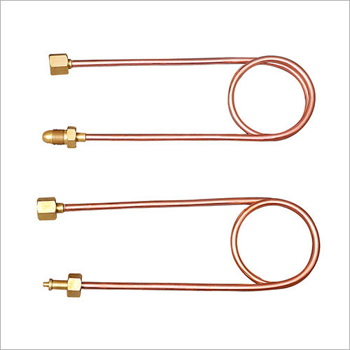 Tail Pipe - Copper Material, 42 Inch Length with Nuts & Nipples | Anti-Corrosive, High Tensile Strength, Seamless Finishing, Unique Design