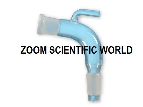 Bend With Vents - Glass, Cone Size: B10-B34, Socket Size: B10-B34 | Transparent Material, Ideal for Laboratory Use