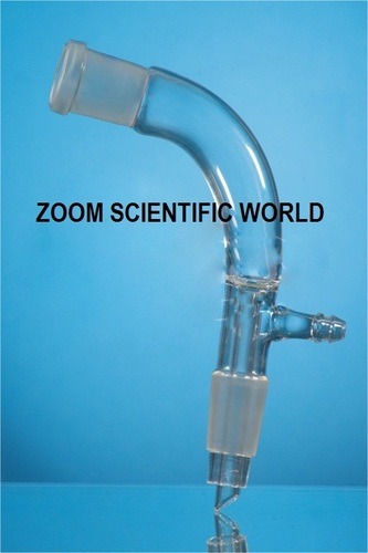 वैक्यूम कनेक्शन के साथ ग्लास बेंड