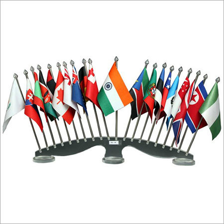 एक्रिलिक झंडे स्टैंड