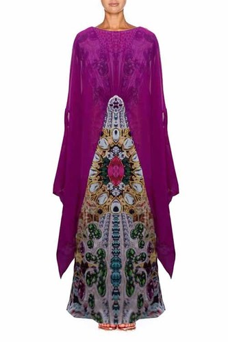 डिजिटल प्रिंटेड ड्रेस