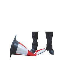 Black Rubber Traffic Cone