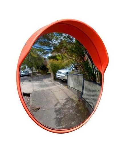 Orange Convex Mirror