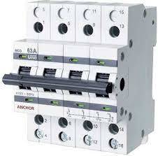 Anchor Miniature Circuit Breaker (Mcb) - Color: White