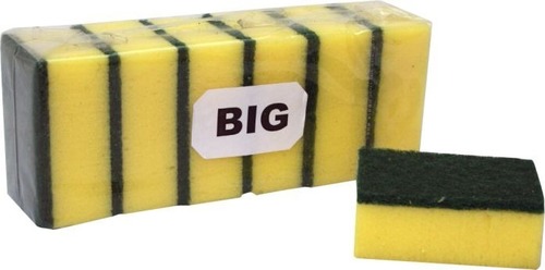 Green And Yellow Sponge Pad