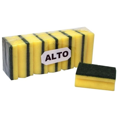 Yellow And Green Kitchen Sponge Pad