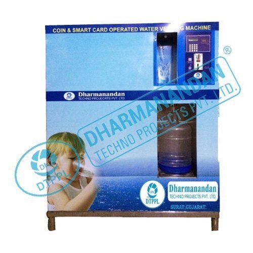Coin Operated Water Vending Machine - Durable Stainless Steel Design | Efficient Water Dispensing System, User-Friendly Interface