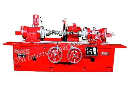 OM Brand - Automatic Horizontal Crankshaft Grinding Machine | Cast Iron, 3000 Kg Weight, Red Color, 1 Year Warranty