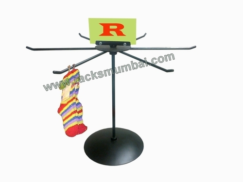 Table Top Revolving Stand For Socks