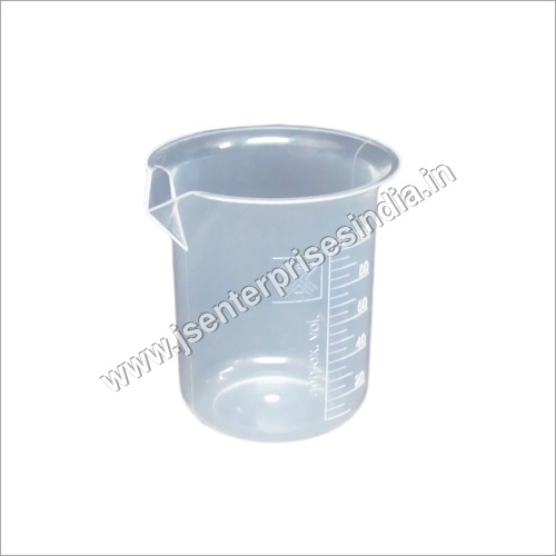 Beaker - Polypropylene, 1 Ltr Capacity | Graduated Markings, Easy-Pour Spout, Cylindrical Shape for Measurement and Liquid Handling