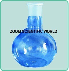 ग्लास फ्लास्क फ्लैट बॉटम, शॉर्ट नेक या मीडियम नेक