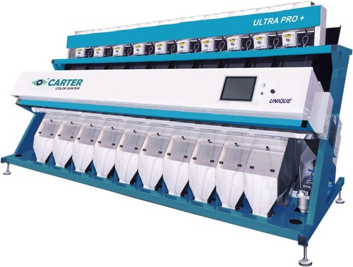 Grain Color Sorter - Model Z2-128 to Z5-320, 99.99% Sorting Accuracy, PLC Control System, User-Friendly Automatic Operation, Durable White Design