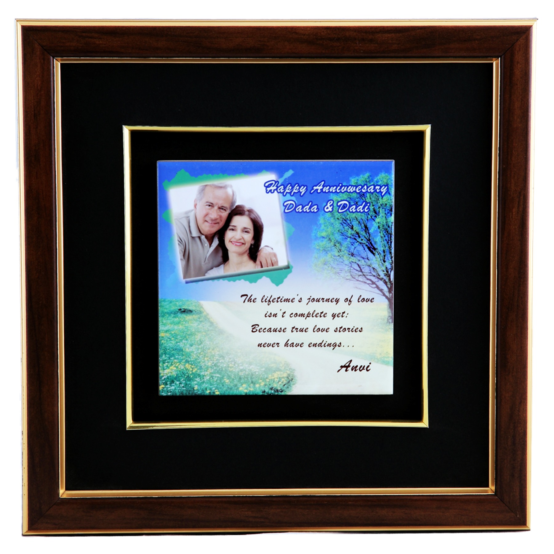 Mount Frame With Tiles