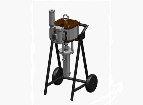 भारी ड्यूटी एयरलेस स्प्रे पेंटिंग