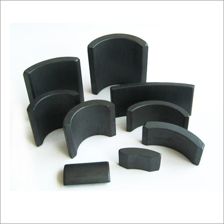 Ferrite ARC Magnet - Rubber Rectangle Magnet | Permanent Magnet, Compact Design for Versatile Applications, High Magnetic Strength