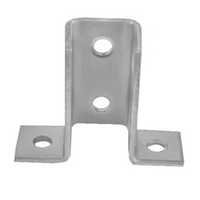 स्टील स्ट्रट चैनल ब्रैकेट का आकार: 45-50 मिमी