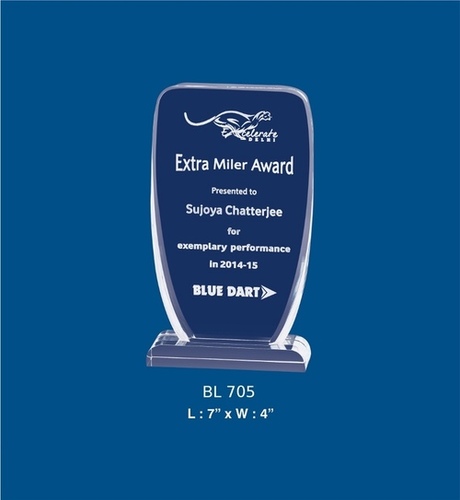 एक्रिलिक ट्रॉफियाँ