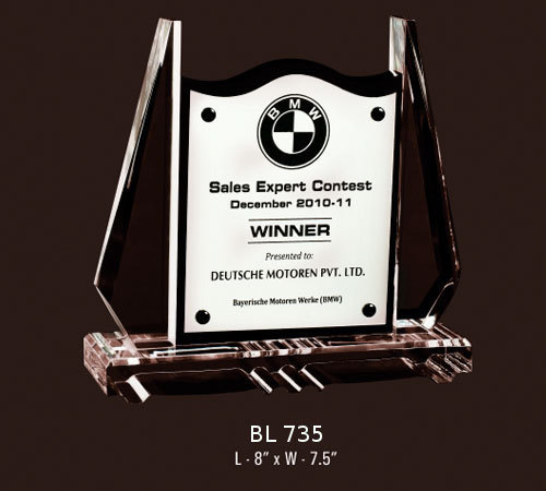 एक्रिलिक ट्राफियां