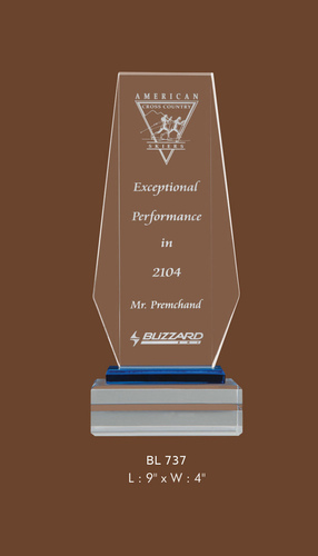 एक्रिलिक ट्रॉफियां