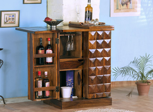  Wooden Bar Cabinet