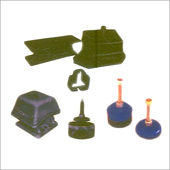 Rubber Anti Vibration Pads - Color: Multicolor