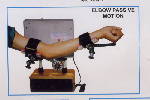 कंटीन्यूअस पैसिव मोशन यूनिट (Cpm-elbow) मापने की सीमा: 0 से 120 डिग्री