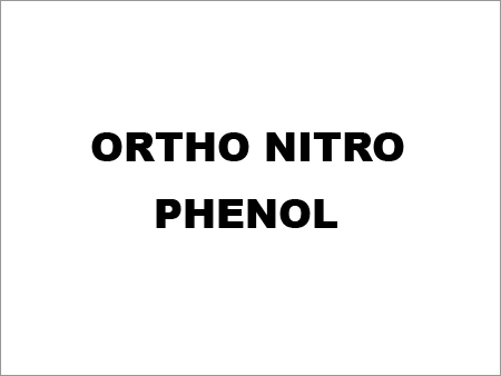 ऑर्थो नाइट्रो फेनोल