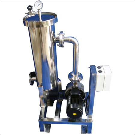 पंप के साथ SS फ़िल्टर आवास
