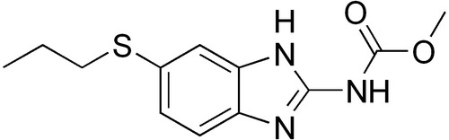 Albendazole - CAS No: 54965-21-8, Pharmaceutical Grade | Synonym: Methyl 5-propylthio-2-benzimidazolecarbamate, White to Off-white Crystalline Powder, 99% Purity, 265.33 g/mol
