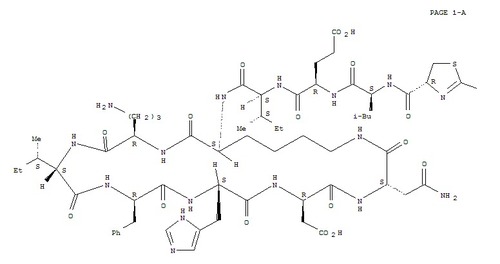 Bacitracin Methylene Disalicylate Boiling Point: 1750.07 C