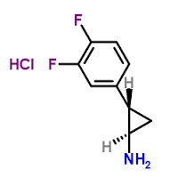 (1R,2S)-Rel-2-(3,4-Difluorophenyl)Cyclopropanamin - 44.21 Grams Molecular Weight, 97% Purity | Powder Form, Soluble in Organic Solvents, Ideal for Laboratory and Industrial Use