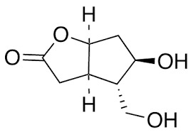 (-) - कोरी लैक्टोन डायोल घनत्व: 1.37 ग्राम/सेमी