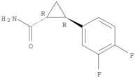  (1R-2R) -2- (डिफ्लोरोफेनिल) साइक्लोप्रोपेनेकारबॉक्सामाइड 