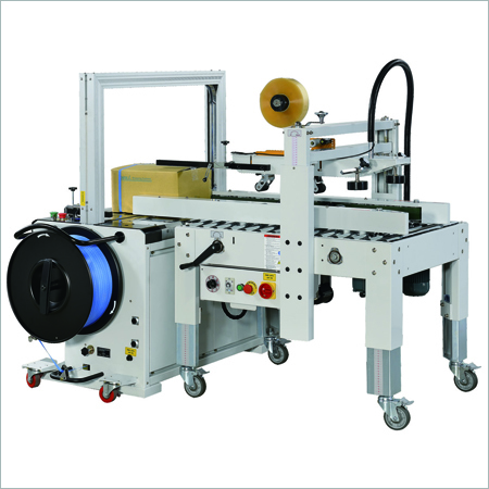 Carton Packing Machine - Metal, Automatic, 220V | Air Tight Sealing, Customizable Design, Versatile for Various Carton Shapes