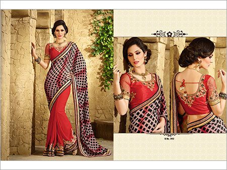 शुद्ध सूती साड़ी