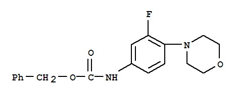 (3-Fluoro-4-morpholin-4-ylphenyl)carbamic Acid Benzyl Ester - CAS 168828-81-7 | Pharmaceutical-Grade, White to Off-White Crystalline Powder, Soluble in Organic Solvents
