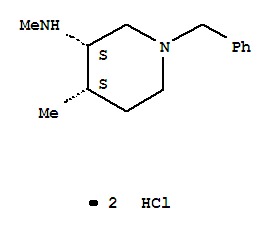 (3S, 4S) -N, 4-डाइमिथाइल-1- (फेनिलमेथाइल) -3-पाइपरिडिना