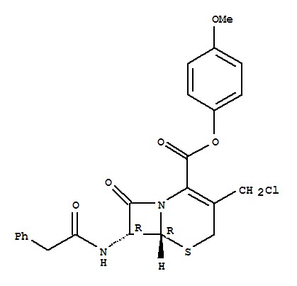 (6R, 7R) -7-अमीनो-3- (क्लोरोमेथिल) -8-ऑक्सो-5-थिया-1-az
